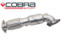 Ford Fiesta Mk7 ST180 & ST200 13- Frontpipe / Sportkatalysator (200 Cell) Cobra Sport